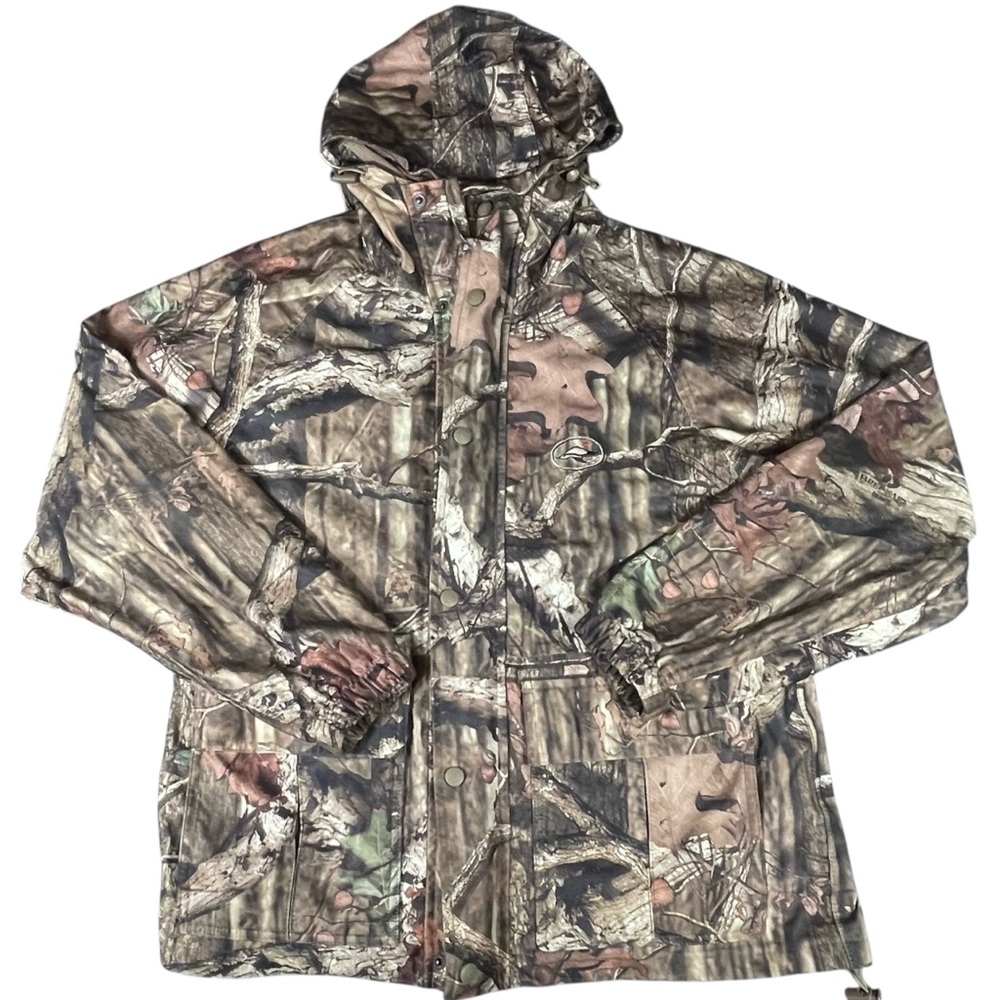 Redhead Mossy Oak Breakup Infinity Camo Hooded Jacket Bone Dry Waterproof Sz S